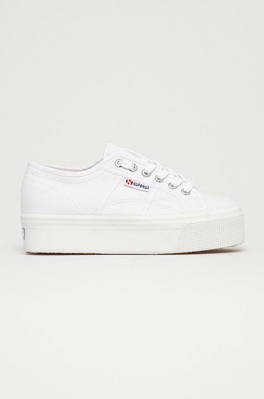 Tenisky Superga 2790 PLATFORM platforma bílá S9111LW.901
