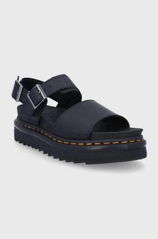Kožené sandále Dr. Martens Voss DM24233001 čierna SS21