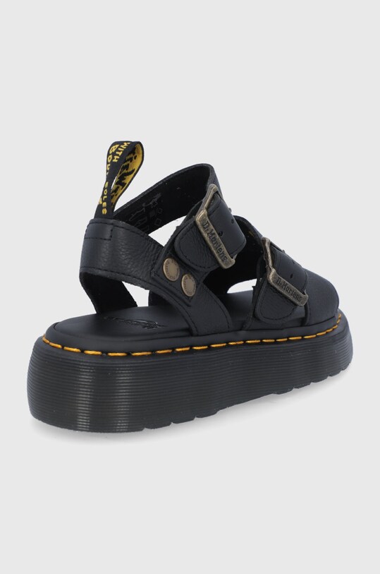 Încălțăminte Dr. Martens sandale de piele Gryphon Quad DM25720001 negru