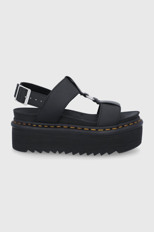 Dr. Martens sandale de piele Francis platformă negru DM26525001