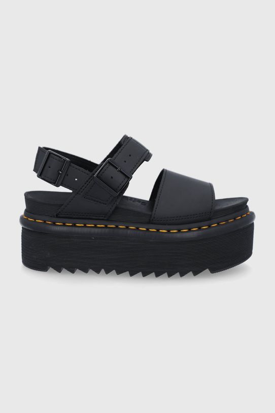 Dr. Martens leather sandals voss quad