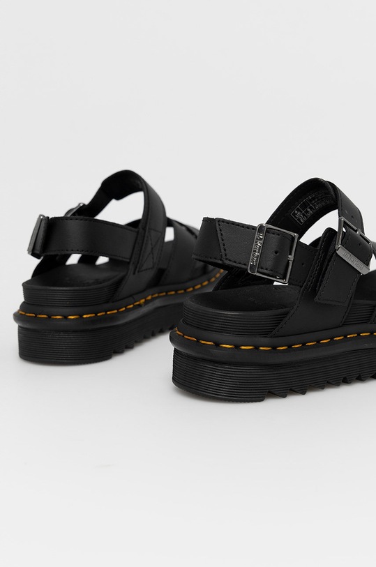 Încălțăminte Dr. Martens Sandale de piele Voss II 26799001 negru