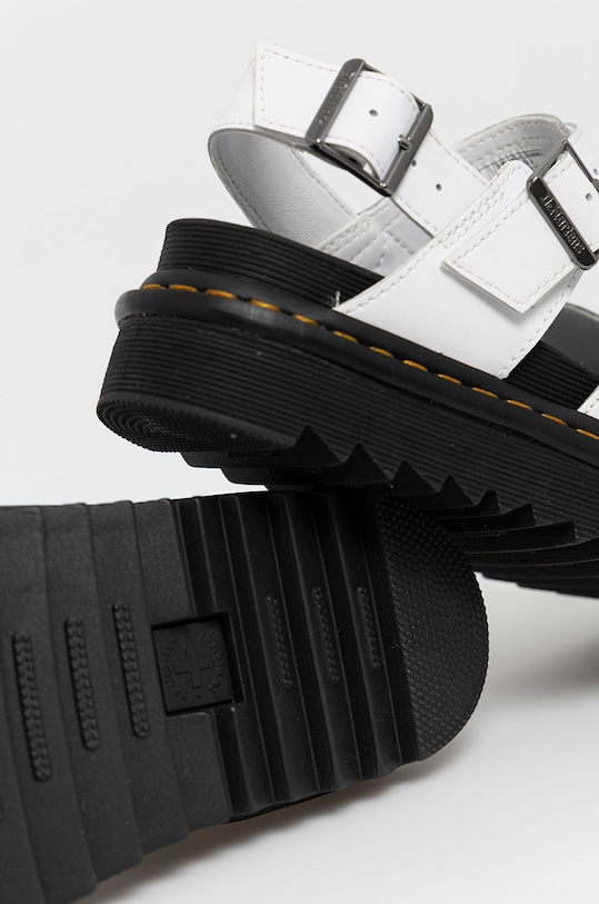 Kožené sandále Dr. Martens Voss II biela 26799100