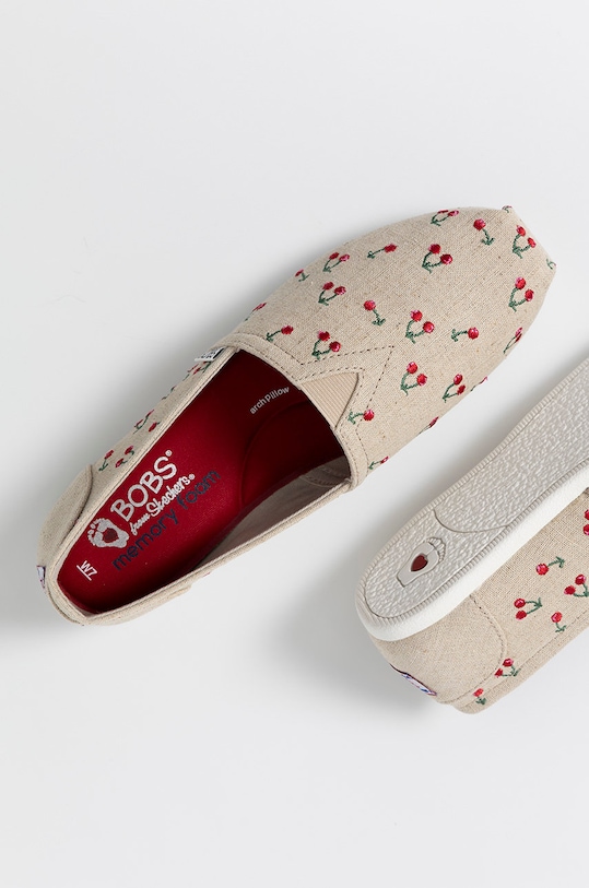 Espadrilky Skechers béžová 33339.36.40