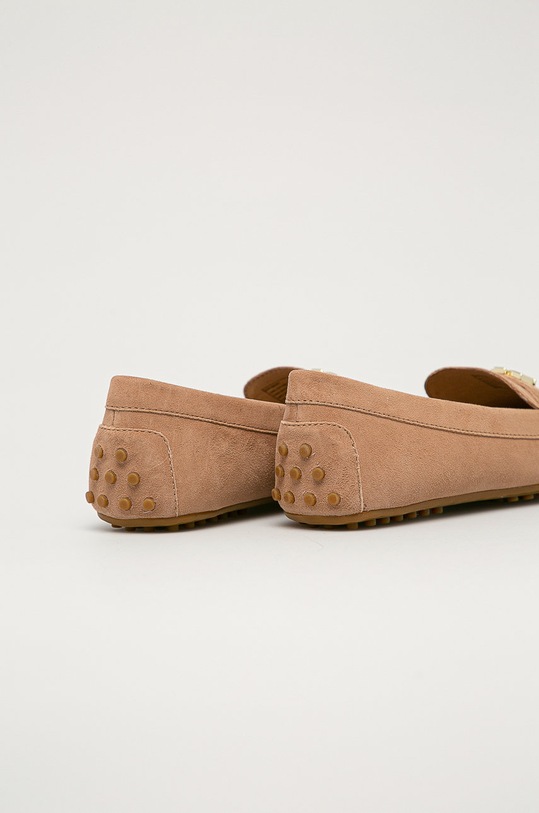 Obuwie Lauren Ralph Lauren - Mokasyny zamszowe 802821629008 802821629008 beżowy