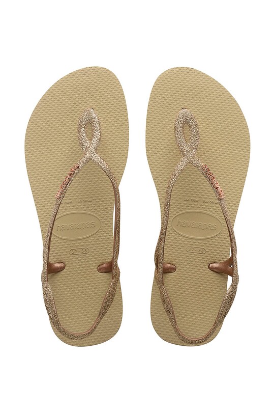 Havaianas sandale LUNA PREMIUM II sintetic bej H4146130.0154P