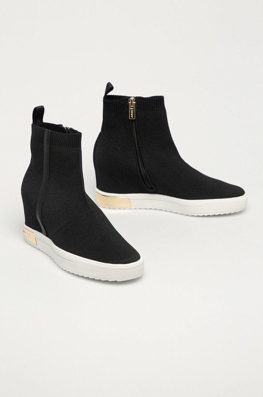 Dkny - Botine K4903663 negru SS21