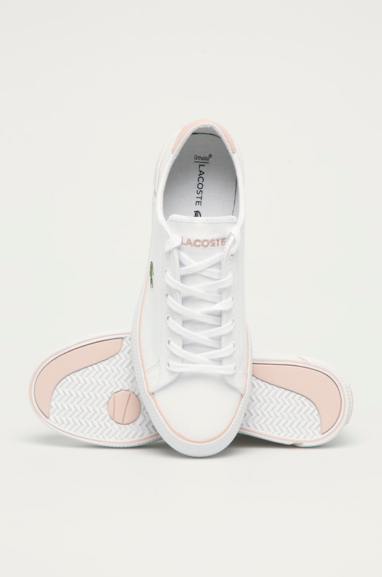 Шкіряні черевики Lacoste білий 741CFA0020.1Y9