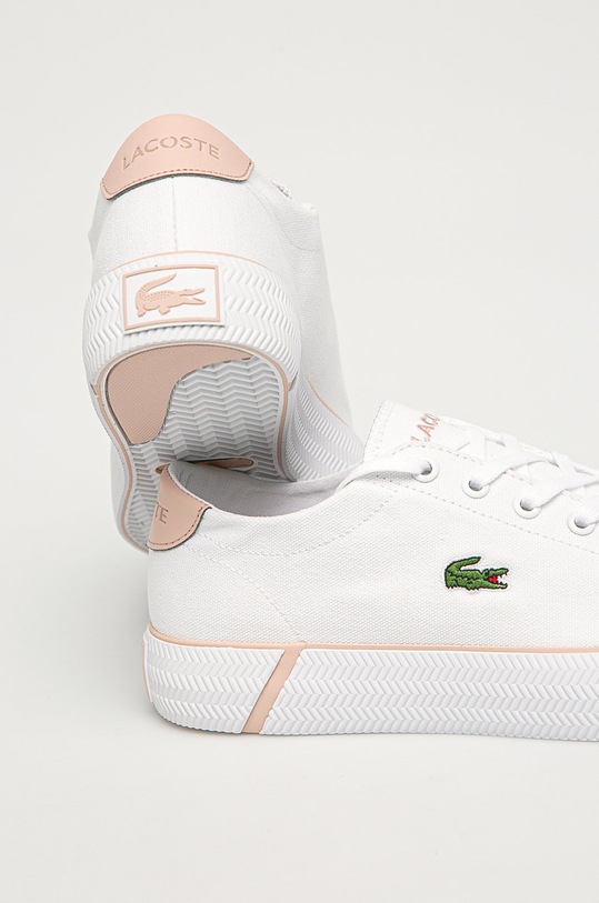 Παπούτσια Πάνινα παπούτσια Lacoste 741CFA0027.1Y9 λευκό
