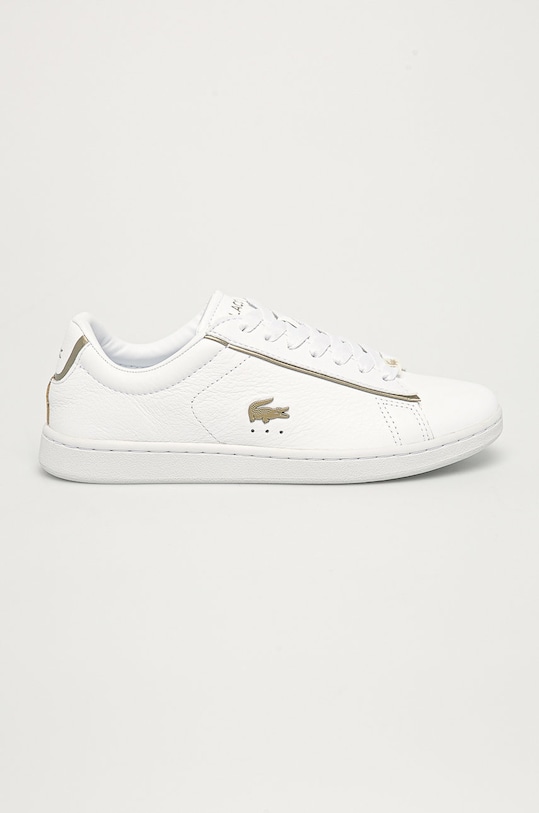 Lacoste - Παπούτσια Carnaby Evo φλατ λευκό 741SFA0032.21G