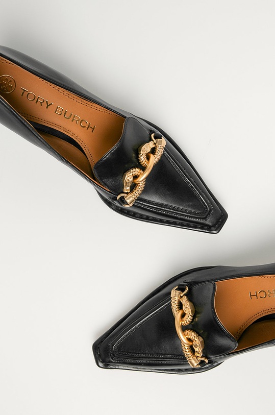 Tory Burch - Szpilki skórzane czarny 82556.006