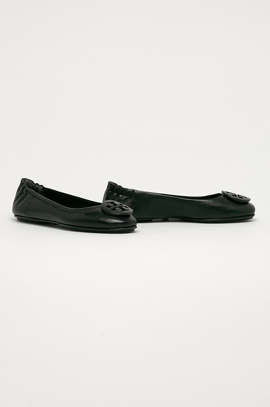Tory Burch - Кожаные балетки 49350.006 чёрный SS21