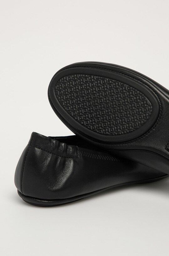 Tory Burch - Δερμάτινες μπαλαρίνες μαύρο 50393.013