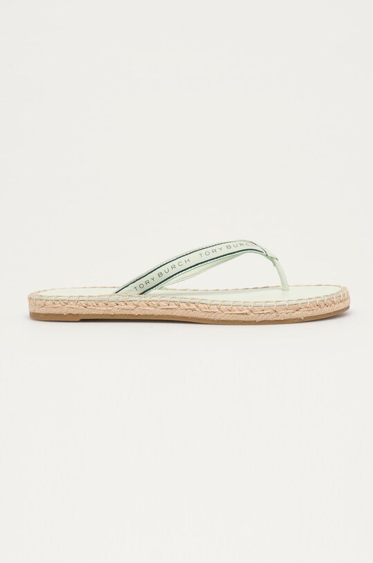 Tory Burch Șlapi textil verde 79995.400