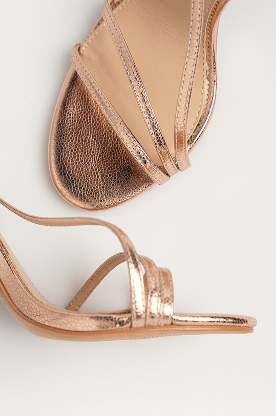 Marciano by Guess Sandały skórzane złoty 1GG9D2.9566Z