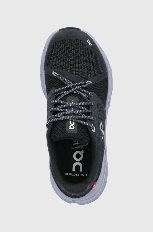 ON Running Buty CLOUDSTRATUS czarny 2999562