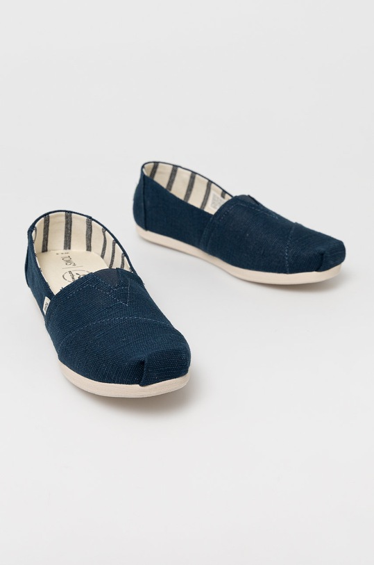 Toms Espadrile 10016007 bleumarin SS21