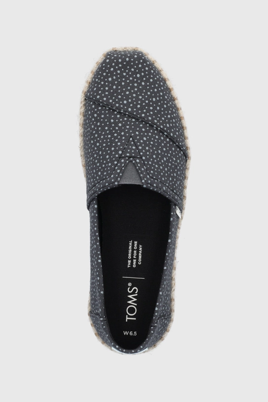 Toms Espadrile Sunspots Crossweave negru 10016243