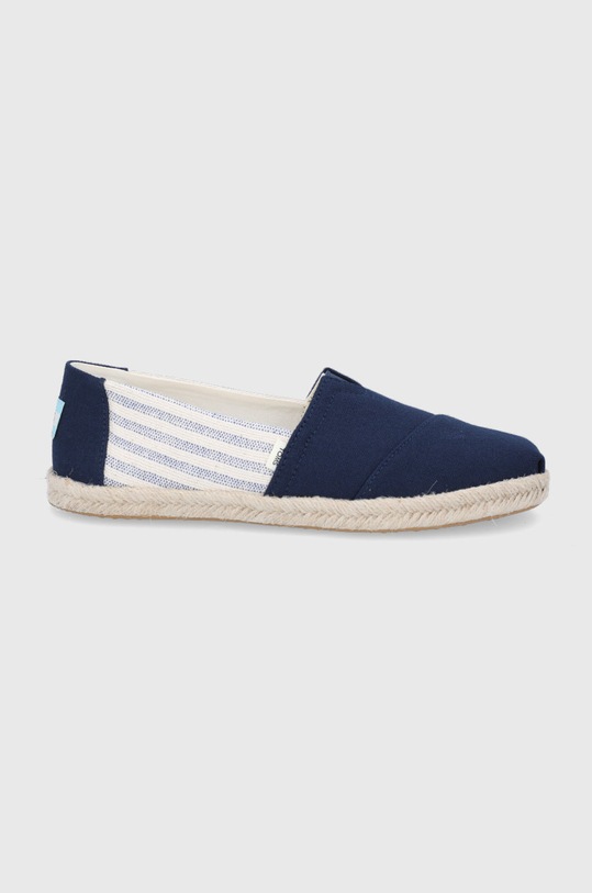 Toms Espadryle University Stripes tekstylny granatowy 10016268