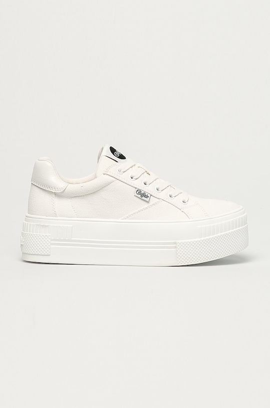 Boty Buffalo platforma bílá 1630474