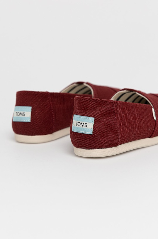 Încălțăminte Toms Espadrile 10015766 burgundia
