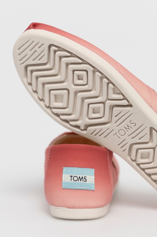 Obuwie Toms Espadryle 10016226 różowy