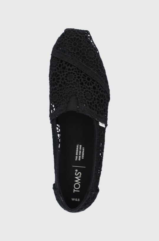 Еспадрилі Toms Alpargata чорний 10016254