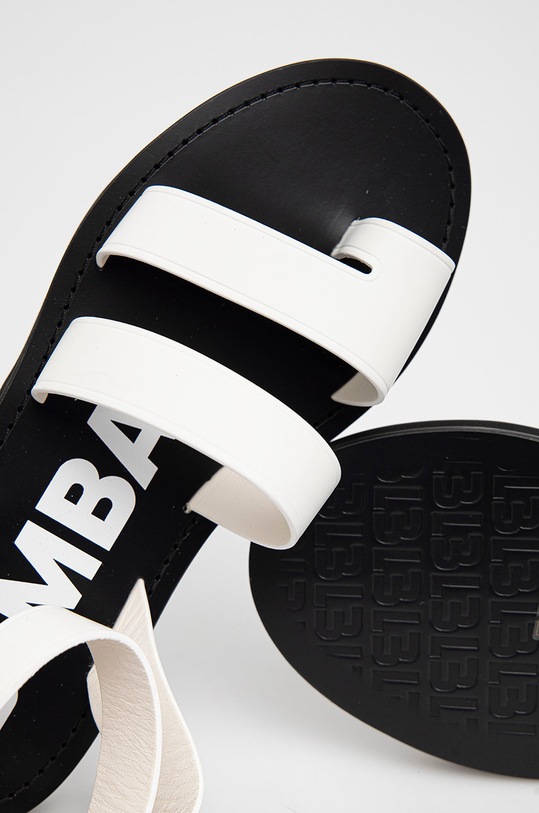 Bimba Y Lola Sandały skórzane biały 211BZ0766.T1050