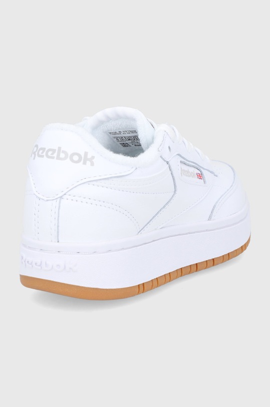 Obuwie Reebok Classic Buty skórzane Club C Double FV5658 CLUB C FV5658 biały
