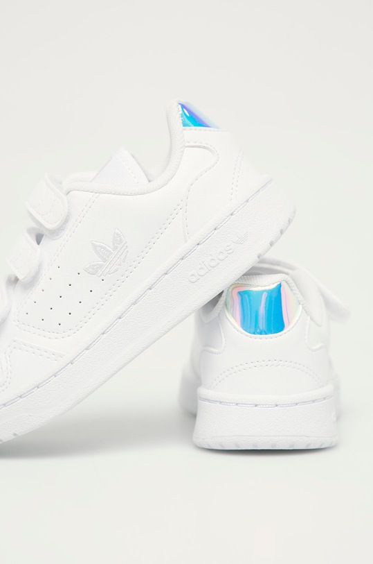 Dziewczynka adidas Originals - Buty dziecięce NY 90 FY9847 FY9847 biały