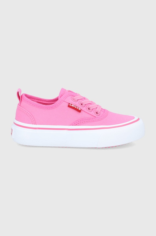 Levi's Tenisówki dziecięce slip on fioletowy VBET0020TNEWPEARLG