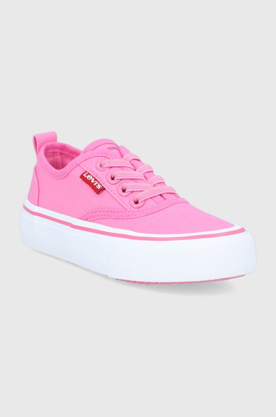 Levi's Tenisówki dziecięce VBET0020TNEWPEARLG fioletowy SS21
