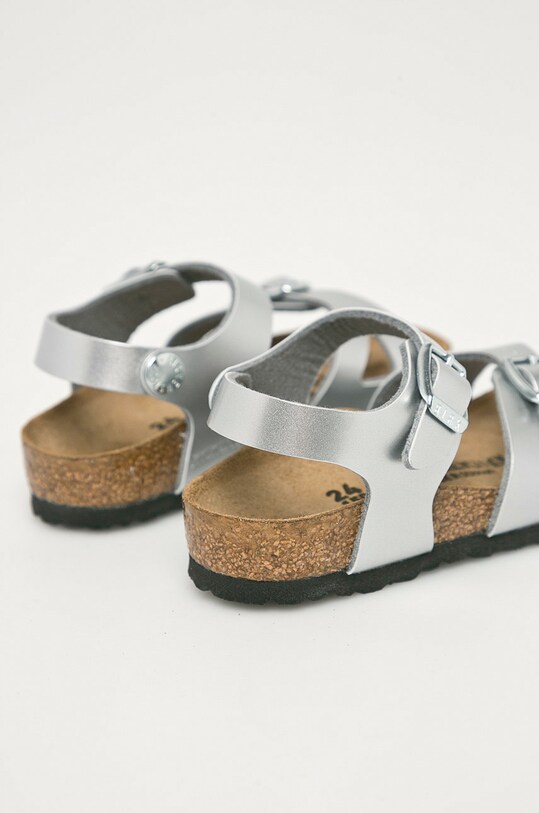 Djevojčice Birkenstock - Dječje sandale Rio 1019201 srebrna