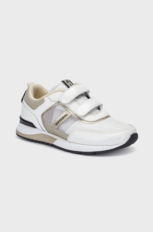 Mayoral - Pantofi copii sintetic alb 43237.34A.Mini