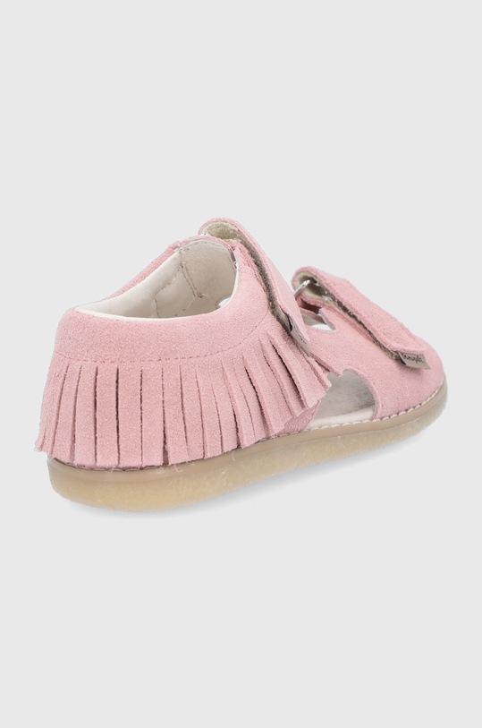 DÍVKA Dětské semišové sandály Mrugała INDIAN.S.1345.1.31.35.G růžová