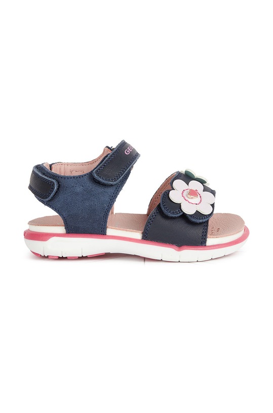 Geox Sandale din piele pentru copii piele întoarsă bleumarin B154MA.08522.S.DE.24.27