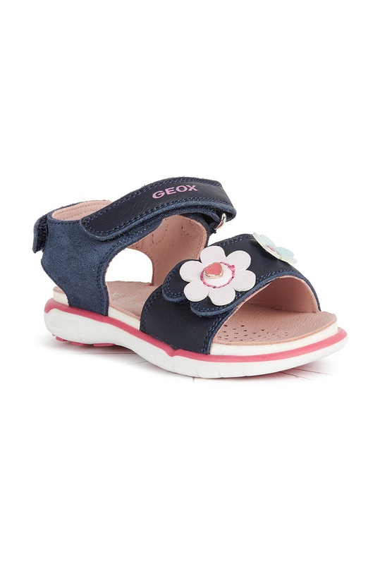 Geox Sandale din piele pentru copii B154MA.08522.S.DE.24.27 bleumarin SS21