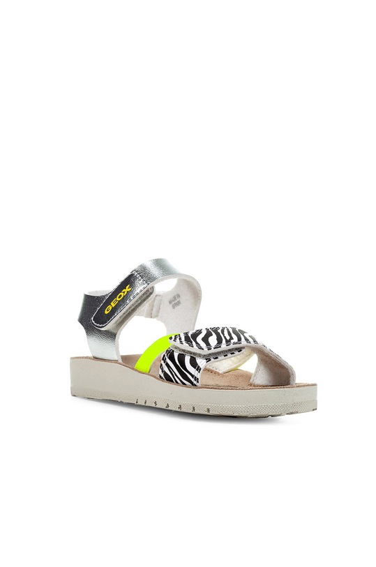 Geox Sandały dziecięce J15EAC.004BN.S.CO.24.27 srebrny SS21