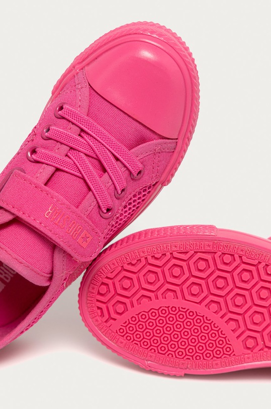 Big Star Tenisówki dziecięce różowy HH374019