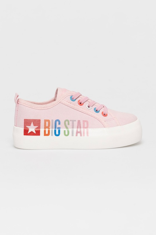 Big Star Tenisówki dziecięce różowy HH374152