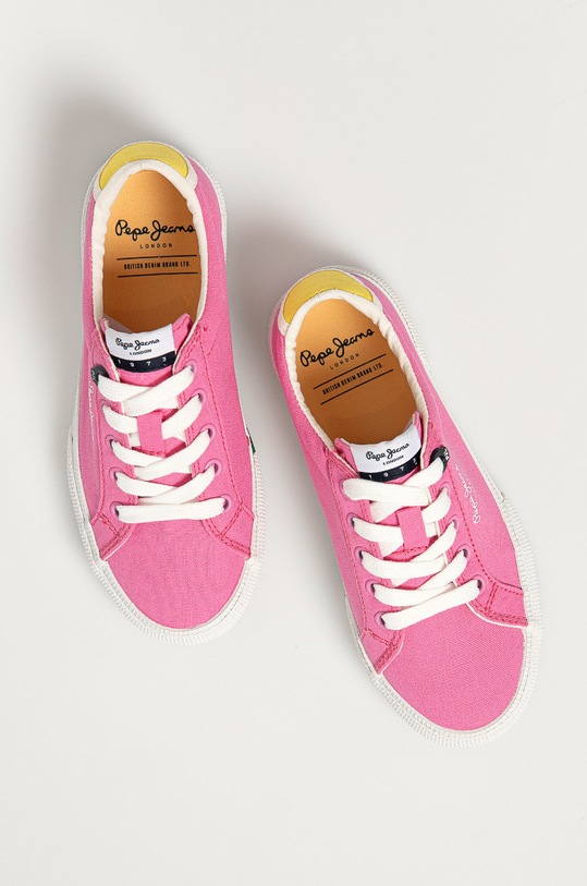 Dětské boty Pepe Jeans fialová PGS30482