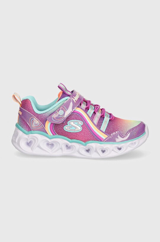Skechers dětské boty 302308L fialová AW24