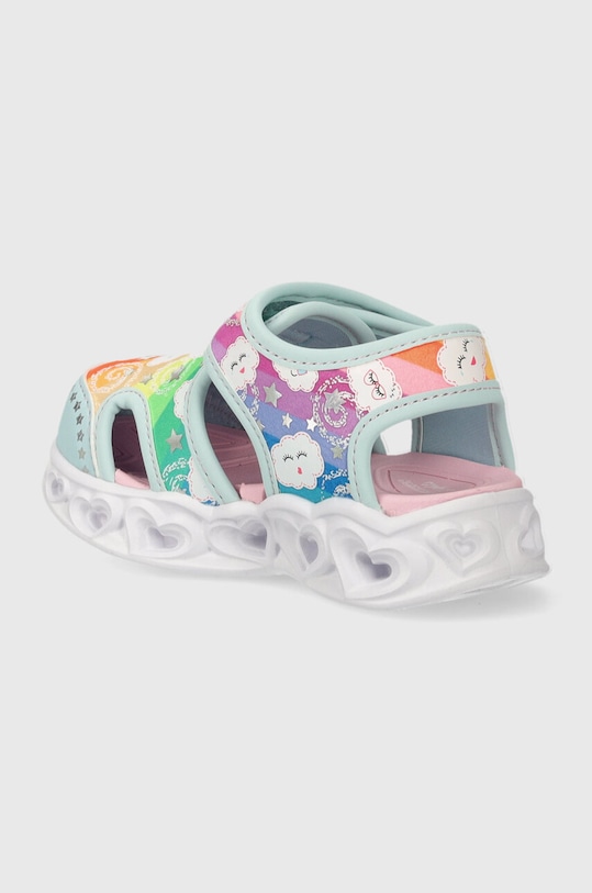 Dziewczynka Skechers sandały dziecięce 302977N multicolor