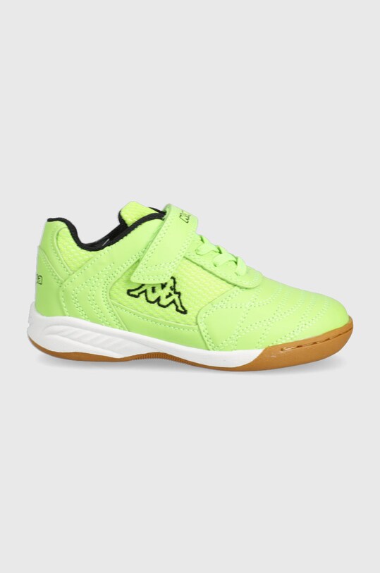 Kappa sneakersy dziecięce imitacja skóry licowej zielony 260765K