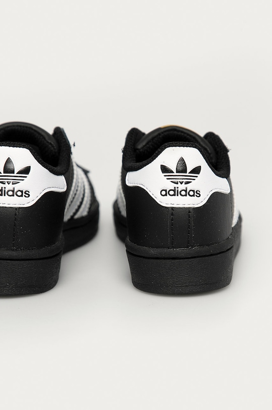 Chłopiec adidas Originals - Buty dziecięce Superstar EF5394 EF5394 czarny