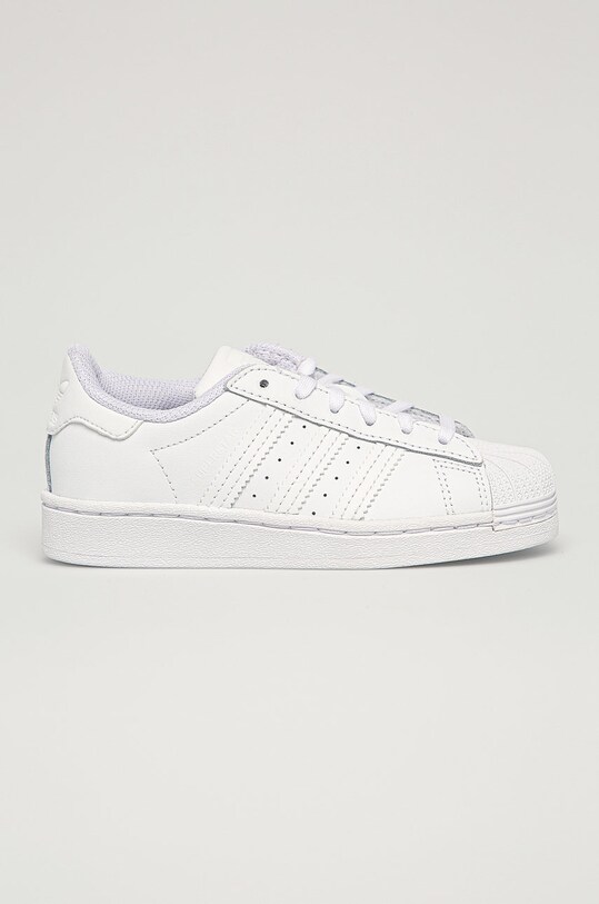 adidas Originals - Дитячі черевики Superstar C EF5395 імітація лицьової шкіри білий EF5395