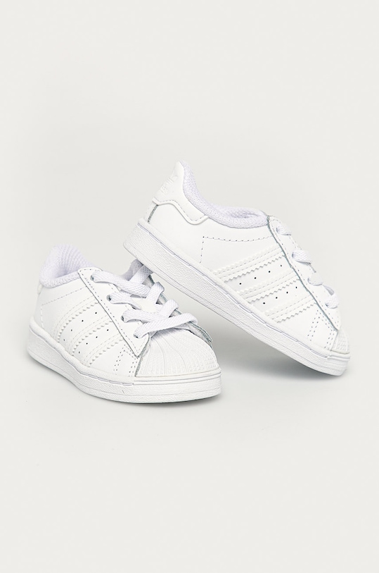 adidas Originals - Buty dziecięce Superstar El I EF5397 EF5397 biały SS22
