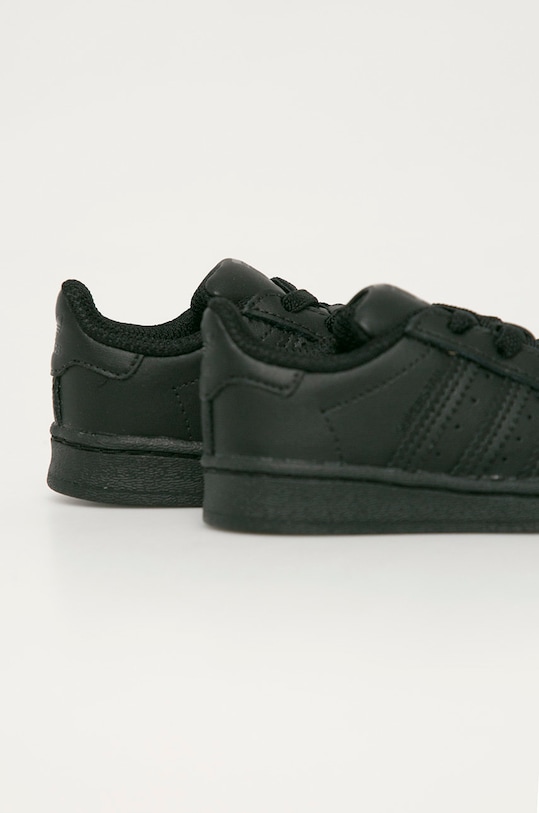 Băieți adidas Originals - Pantofi copii Superstar EL FU7716 FU7716 negru