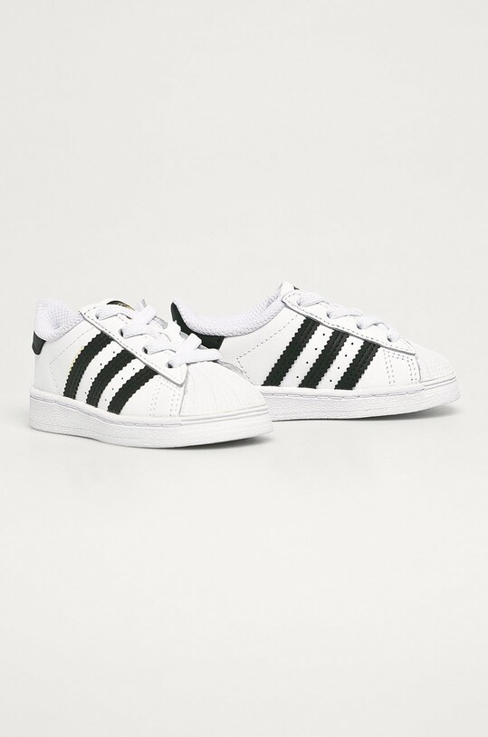 adidas Originals otroški čevlji Suerstar EL I FU7717 bela SS22