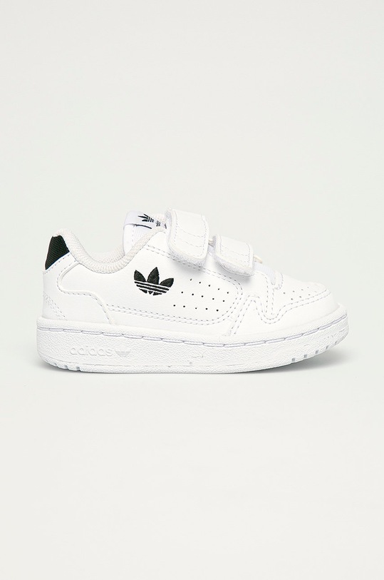 adidas Originals - Dětské boty NY 90 CF FY9848 imitace kůže bílá FY9848